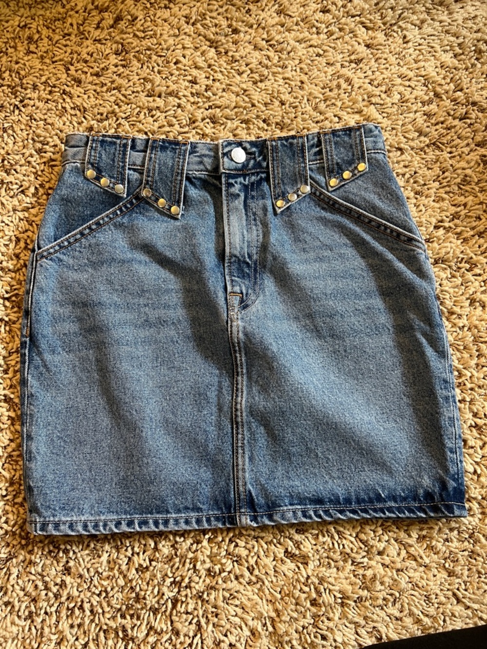 GRLFRND SORA denim skirt